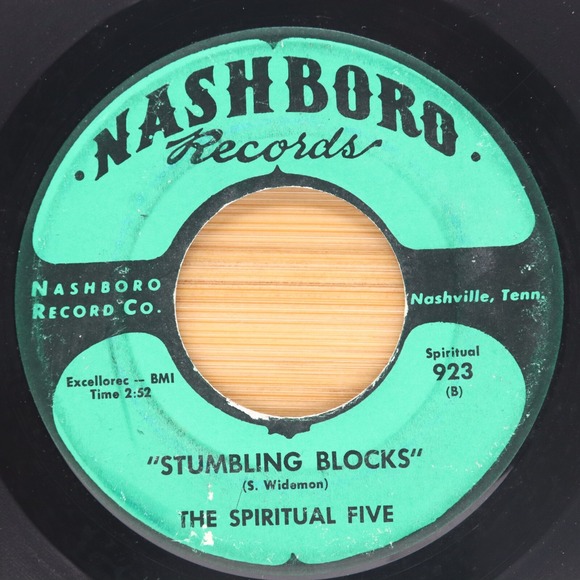 THE SPIRITUAL FIVE - STUMBLING BLOCKS / OLD TIME RELIGION - BLACK GOSPEL45